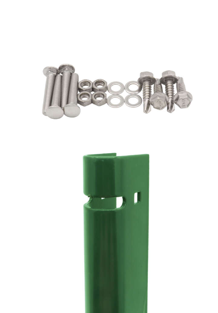 Zaunanschlussleiste U-Profil